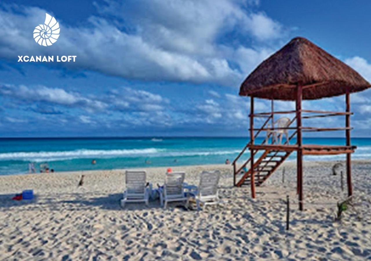 Xcanan Loft On Park Royal, The Best Area In Cancun Right On The Beach Exterior foto