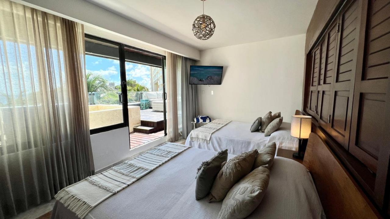 Xcanan Loft On Park Royal, The Best Area In Cancun Right On The Beach Exterior foto